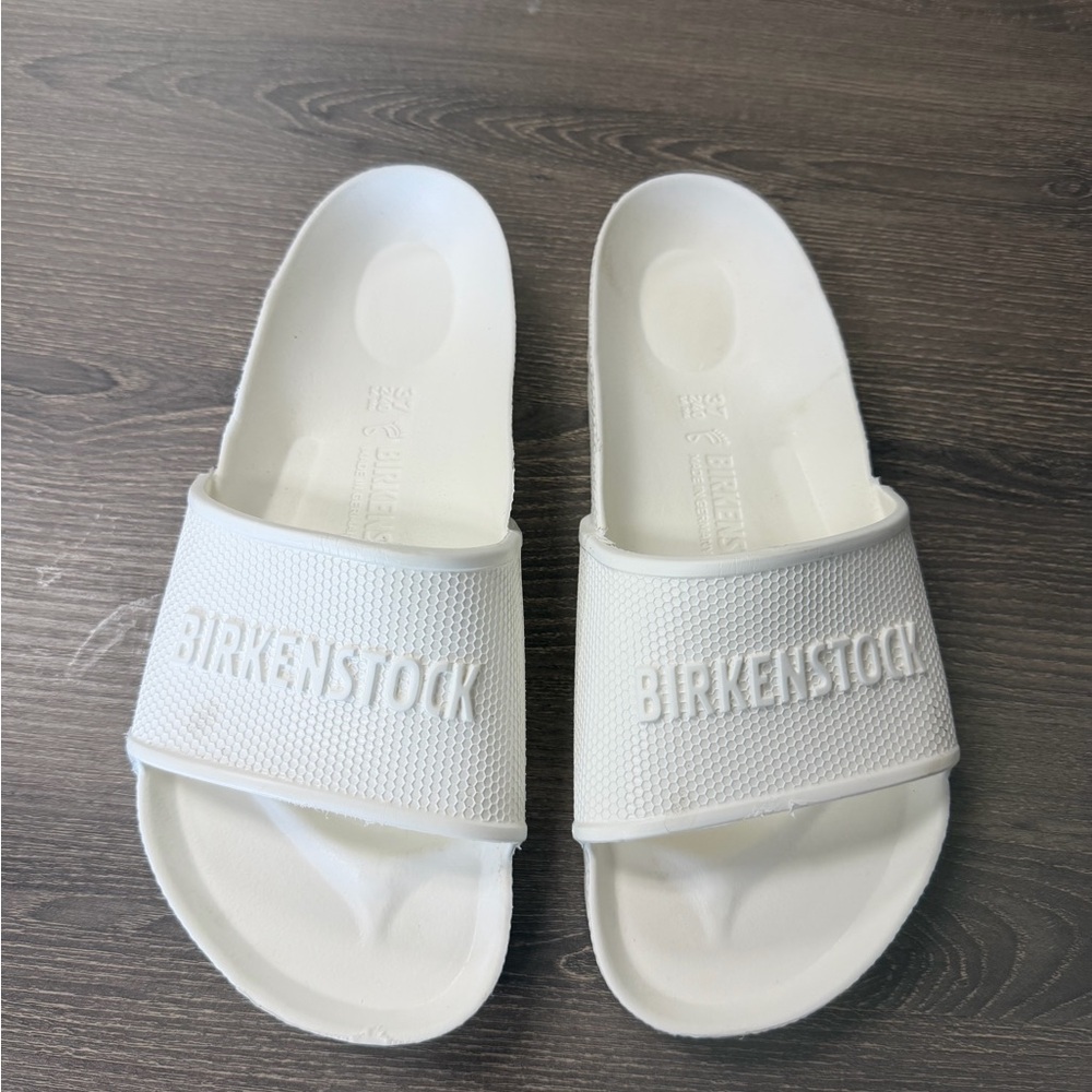 Birkenstock White EVA Footbed Slide